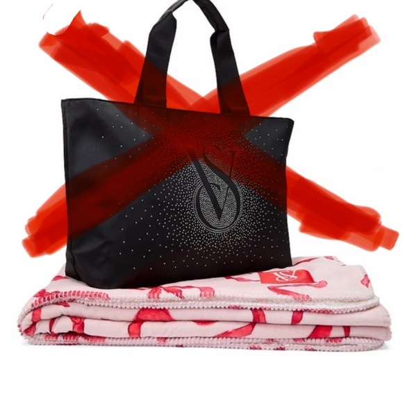 🎀Victoria’s Secret Ltd. Edition large plush sherpa blanket NWT NIP - Picture 5 of 12